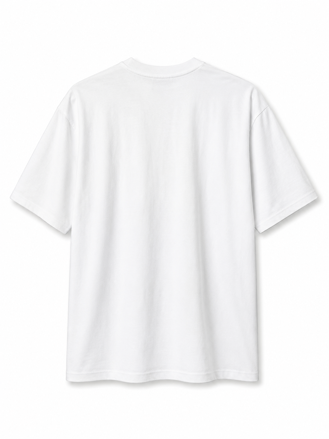 EMBROID Elephant Embroidered Oversized T-Shirt – White